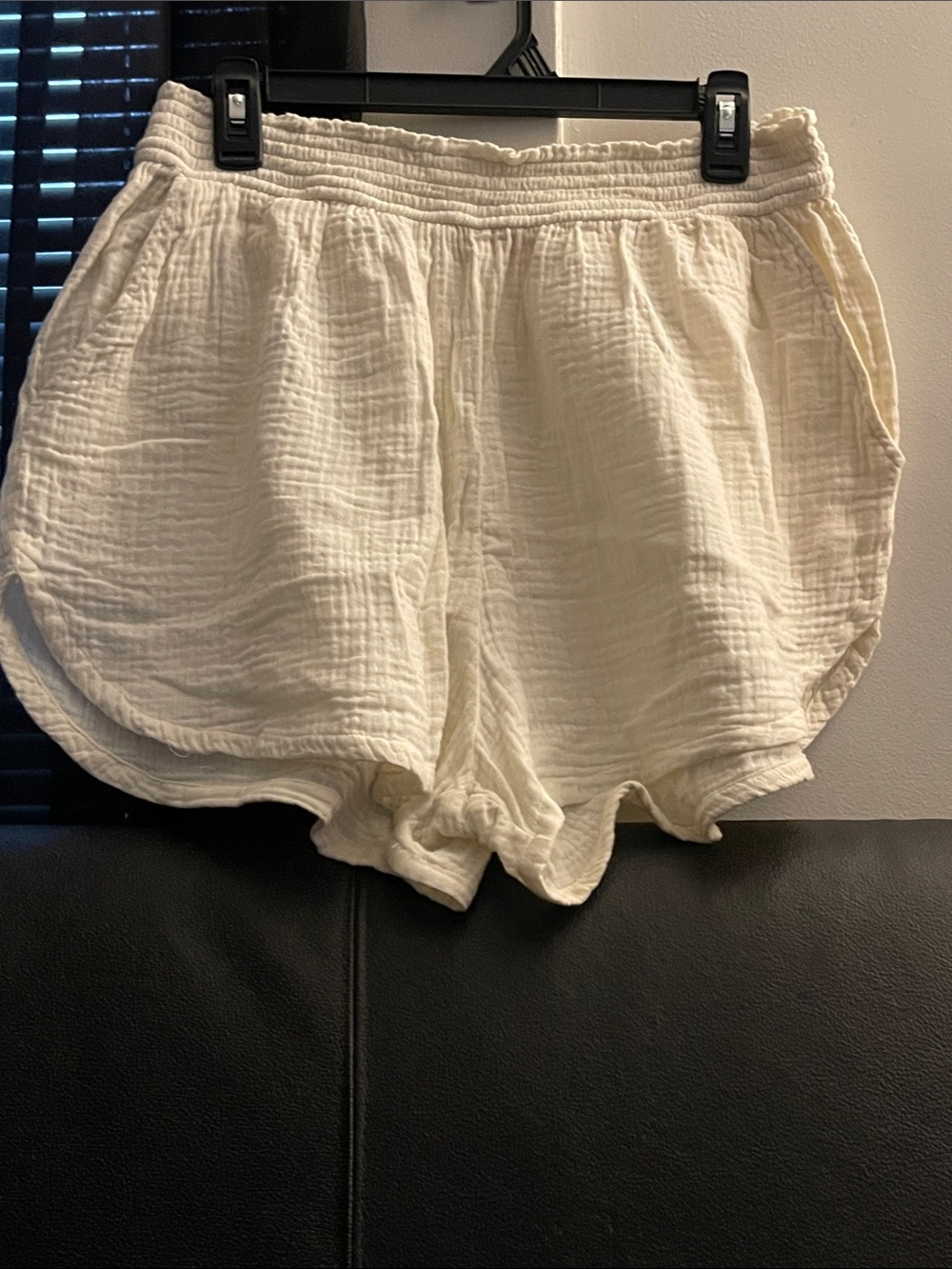 Marine Layer Women’s Gauze Corrine Smocked  Elastic-Waist Shorts Sz XL NWOT